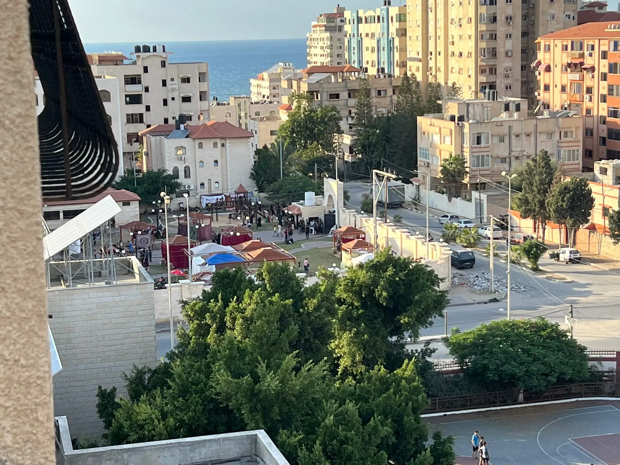 “Our Gaza was alive, brimming with detail” — the sea and the streets, seen from our home in Rimal